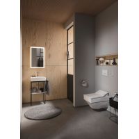 Duravit DuraSquare umywalka 45x35 cm meblowa prostokątna WonderGliss biała 07324500411