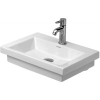Duravit 2nd floor umywalka 50x40 cm ścienna prostokątna biała 0790500000