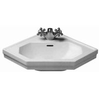 Duravit Seria 1930 umywalka 59,5x45 cm ścienna narożna biała 0793420000