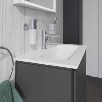 Duravit ME by Starck Compact umywalka 63x40 cm meblowa prostokątna biała 2342630000