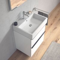 Duravit Vero Air umywalka 60x47 cm meblowa prostokątna WonderGliss biała 23506000001