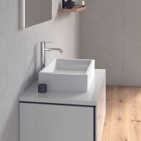 Duravit Vero Air umywalka 60x38 cm nablatowa prostokątna WonderGliss biała 23516000001