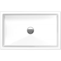 Duravit Vero Air umywalka 60x38 cm nablatowa prostokątna WonderGliss biała 23516000001