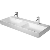 Duravit DuraSquare umywalka 120x47 cm prostokątna ścienna-nablatowa-podwójna biała 23531200701