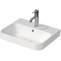 Duravit Happy D.2 umywalka 50x40 cm prostokątna nablatowa biała 23605000001
