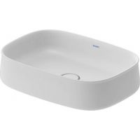 Duravit Zencha umywalka 55x39 cm owalna nablatowa biały półmat 23735532791