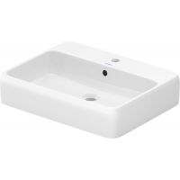 Duravit Qatego umywalka 60x47 cm prostokątna nablatowa biała 2385602027