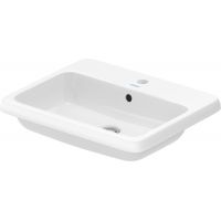 Duravit Qatego umywalka 55x45,5 cm prostokątna wpuszczana biała 2396552027