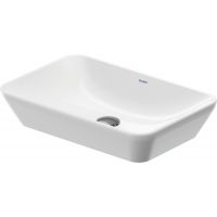 Duravit D-Neo umywalka 60x40 cm prostokątna nablatowa biała 2397600070