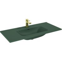 Elita Skappa umywalka 100,8x46 cm prostokątna meblowa forest green matt RE041003067010