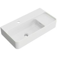 Excellent Ness umywalka 60x31 cm prostokątna nablatowa biała CENL.3519.600.WH