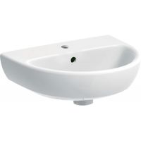 Geberit Selnova umywalka 45x37 cm półokrągła biała 500.324.01.7