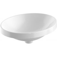 Geberit Variform umywalka 50x40 cm wpuszczana owalna KeraTect biała 500.710.00.2