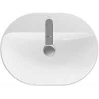 Geberit Variform umywalka 60x45 cm wpuszczana owalna biała 500.734.01.2