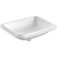 Geberit Variform umywalka 45x35 cm podblatowa prostokątna KeraTect biała 500.763.00.2