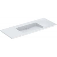 Geberit One umywalka 120x48 cm meblowa prostokątna KeraTect biała 505.016.00.1