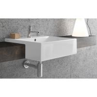 Globo Forty3 umywalka prostokątna 55x47 cm biała FO055.BI