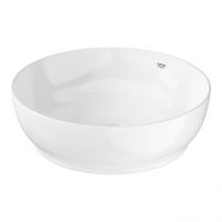 Grohe Essence umywalka 45x45 cm okrągła nablatowa biała 103560SH00