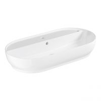 Grohe Essence umywalka 80x40 cm owalna nablatowa biała 103571SH00