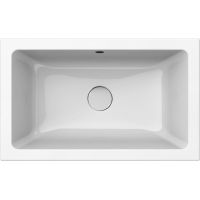 GSI Kube X umywalka 60x37 cm prostokątna wpuszczana-nablatowa biały połysk 8953911