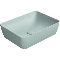 GSI Sand umywalka 50x38 cm nablatowa prostokątna ghiaccio mat 903715