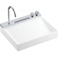 Hansgrohe Avalegra umywalka 58x47,5 cm prostokątna AquaUnit z baterią biały/chrom 22472000