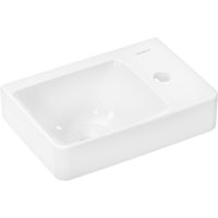Hansgrohe Xelu Q umywalka 36x25 cm prostokątna ścienna-meblowa biała 60314450