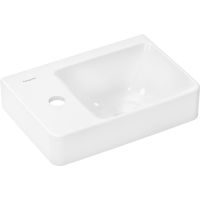 Hansgrohe Xelu Q umywalka 36x25 cm prostokątna ścienna-meblowa biała 60315450