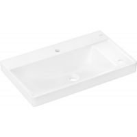 Hansgrohe Xelu Q umywalka 80x48 cm prostokątna ścienna-meblowa biała 60319450