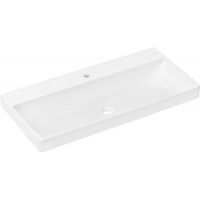 Hansgrohe Xelu Q umywalka 100x48 cm prostokątna ścienna-meblowa biała 60321450