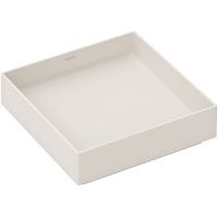 Hansgrohe Xuniva Evo E umywalka 40x40 cm nablatowa piaskowy beż mat 60324780