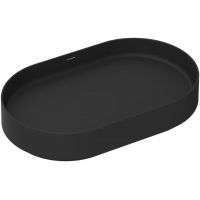 Hansgrohe Xuniva Evo U umywalka 65x40 cm nablatowa czarny mat 60325670