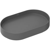 Hansgrohe Xuniva Evo U umywalka 65x40 cm nablatowa szary łupek mat 60325760