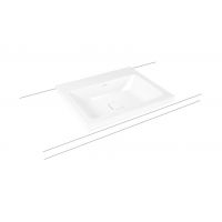 Kaldewei Cono umywalka 60x50 cm nablatowa prostokątna model 3083 biała 901906013001