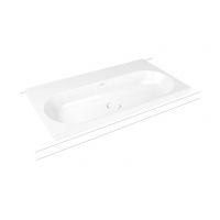 Kaldewei Centro umywalka 90x50 cm nablatowa prostokątna model 3056 biała 902906013001