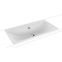 Kaldewei Silenio umywalka 90x46 cm wpuszczana prostokątna model 3038 biała 907806003001