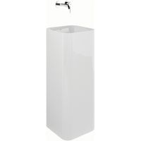 Kludi Resa umywalka 36x36 cm kwadratowa wolnostojąca biała 55W0143