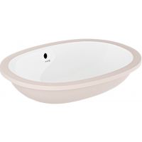 Kludi Resa umywalka 50x36 cm owalna podblatowa biała 59W0343