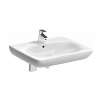 Geberit Selnova Comfort umywalka 65,5x55 cm prostokątna dla osób niepełnosprawnych biała 501.463.00.7
