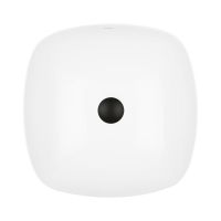 Ksuro 103 umywalka 40x40 cm nablatowa kwadratowa biała 20007000