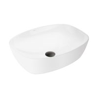 Ksuro 103 umywalka 49,5x38,5 cm nablatowa prostokątna z powłoką Intelligent Coat biała 20808000