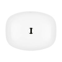 Ksuro 103 umywalka 49,5x38,5 cm nablatowa prostokątna z powłoką Intelligent Coat biała 20808000