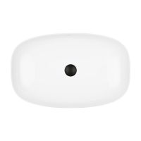 Ksuro 103 umywalka 60x38 cm nablatowa prostokątna biała 20009000