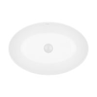 Ksuro 104 umywalka 52x34,5 cm nablatowa owalna z powłoką Intelligent Coat biała 20810000