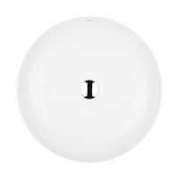 Ksuro 105 umywalka 49 cm nablatowa okrągła z powłoką Intelligent Coat biała 20811000