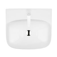 Ksuro 107 umywalka 50x44,5 cm nablatowa prostokątna z powłoką Intelligent Coat biała 21802000