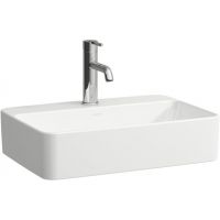 Laufen Savoy umywalka 55x38 cm prostokątna nablatowa biała H8169450001041