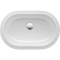 Laufen Savoy umywalka 51x31 cm podblatowa owalna biała H8189450001091