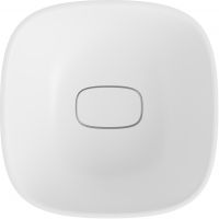 Lavaberg Hav umywalka 40x40 cm kwadratowa nablatowa biały mat 663129041033