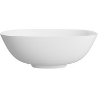 Lavaberg Hav umywalka 50x43 cm prostokątna nablatowa biały mat 663129051033